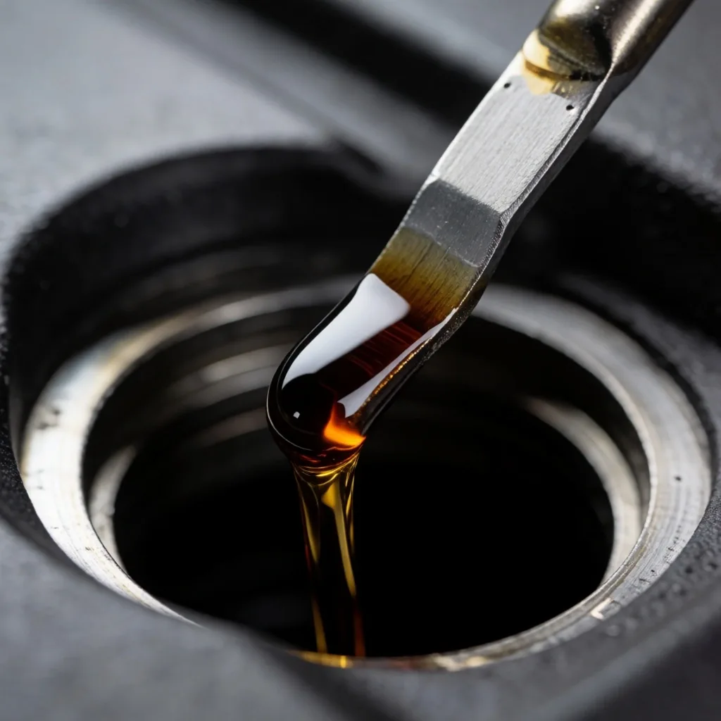 Varilla de nivel de aceite de motor